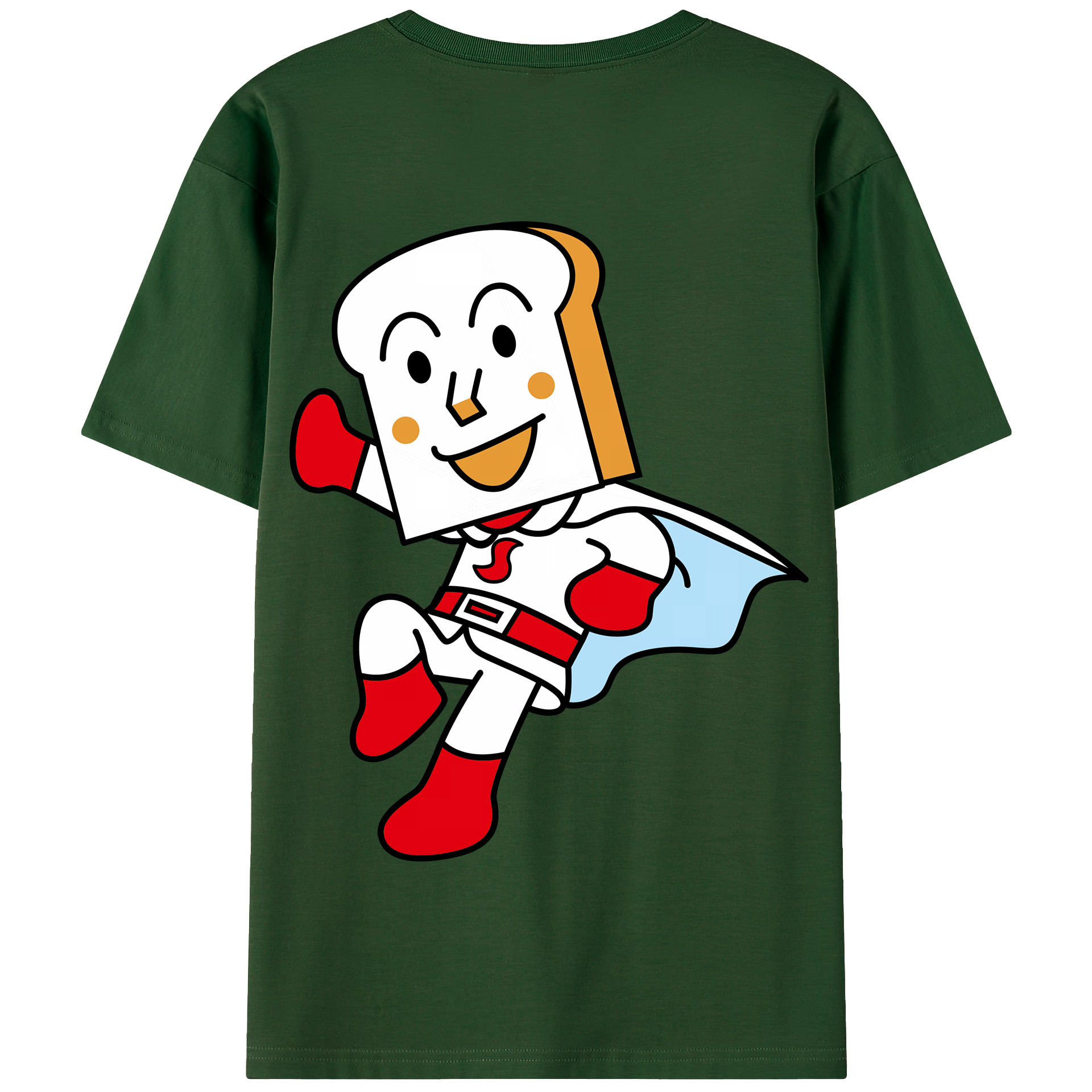 （画像用） アンパンマン Anpanman 綿100％半袖Tシャツ（背面プリント）